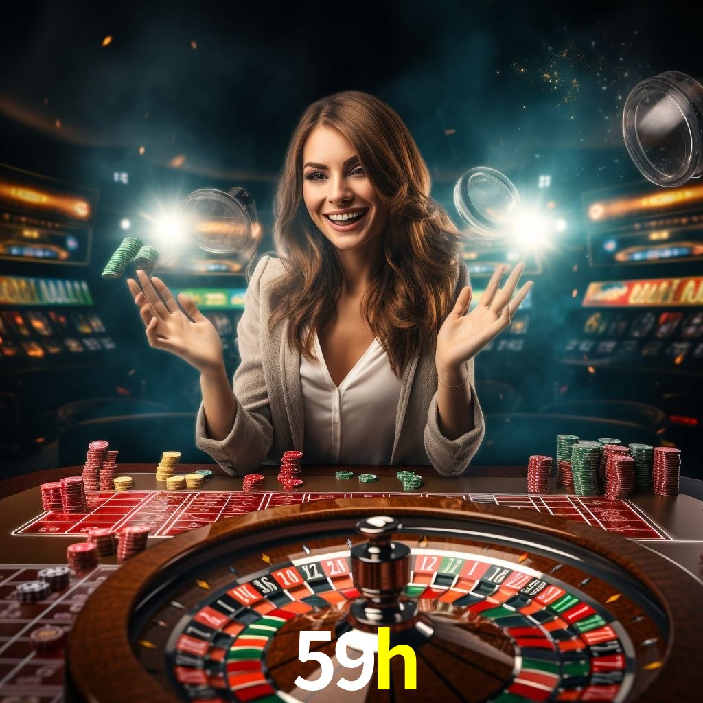 59h: Jogos de Caça-Níqueis-Altas Recompensas, Roleta-Velocidade, Blackjack-Desafios Máximos